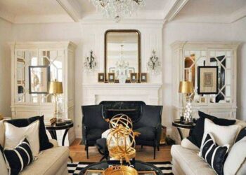 Gold Accents Rule Home Interiors